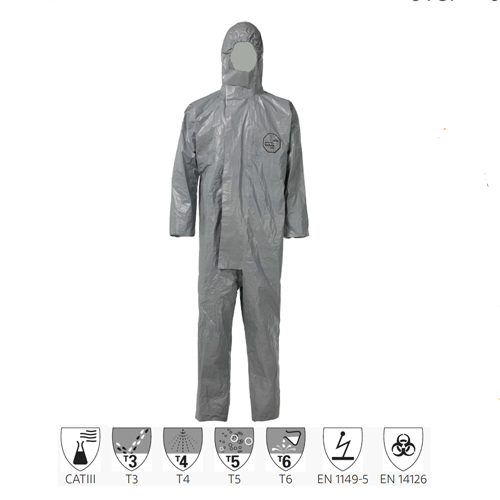 Quần áo chống hóa chất DuPont Tychem 6000
