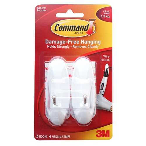 Móc dán tường kim loại 3M loại 1.3 kg
