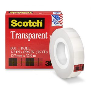 Băng dính trong suốt 3M 600